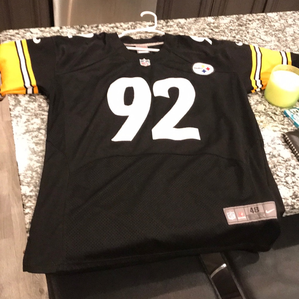 NFL Steelers #92 Harrison Jersey